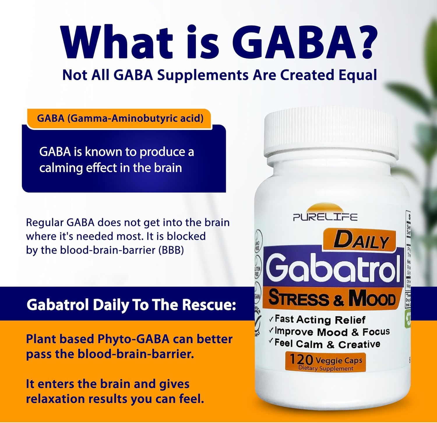 Gabatrol® clean-label vegan supplement