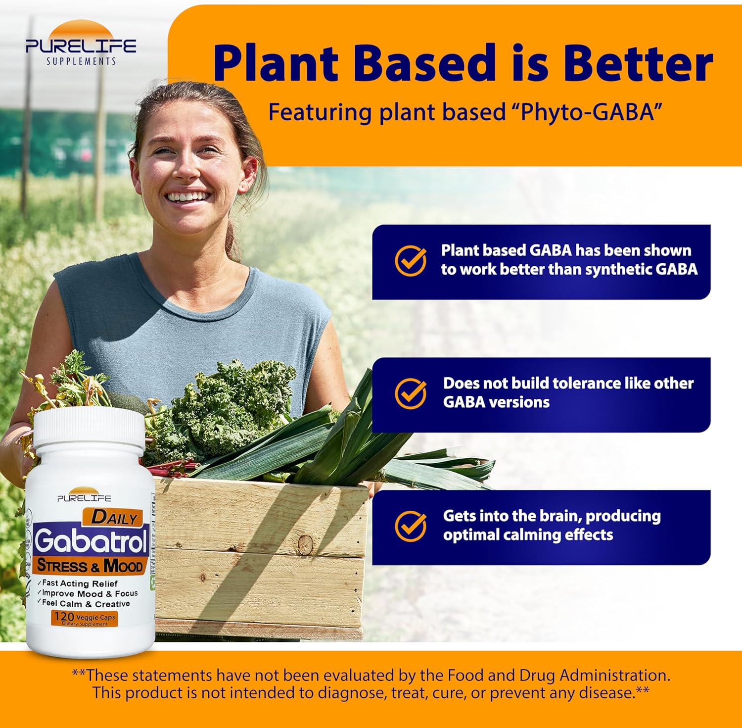 Gabatrol® supplement facts and ingredient panel